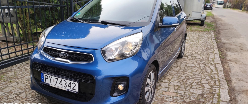 Kia Picanto cena 26500 przebieg: 130400, rok produkcji 2015 z Poznań małe 154